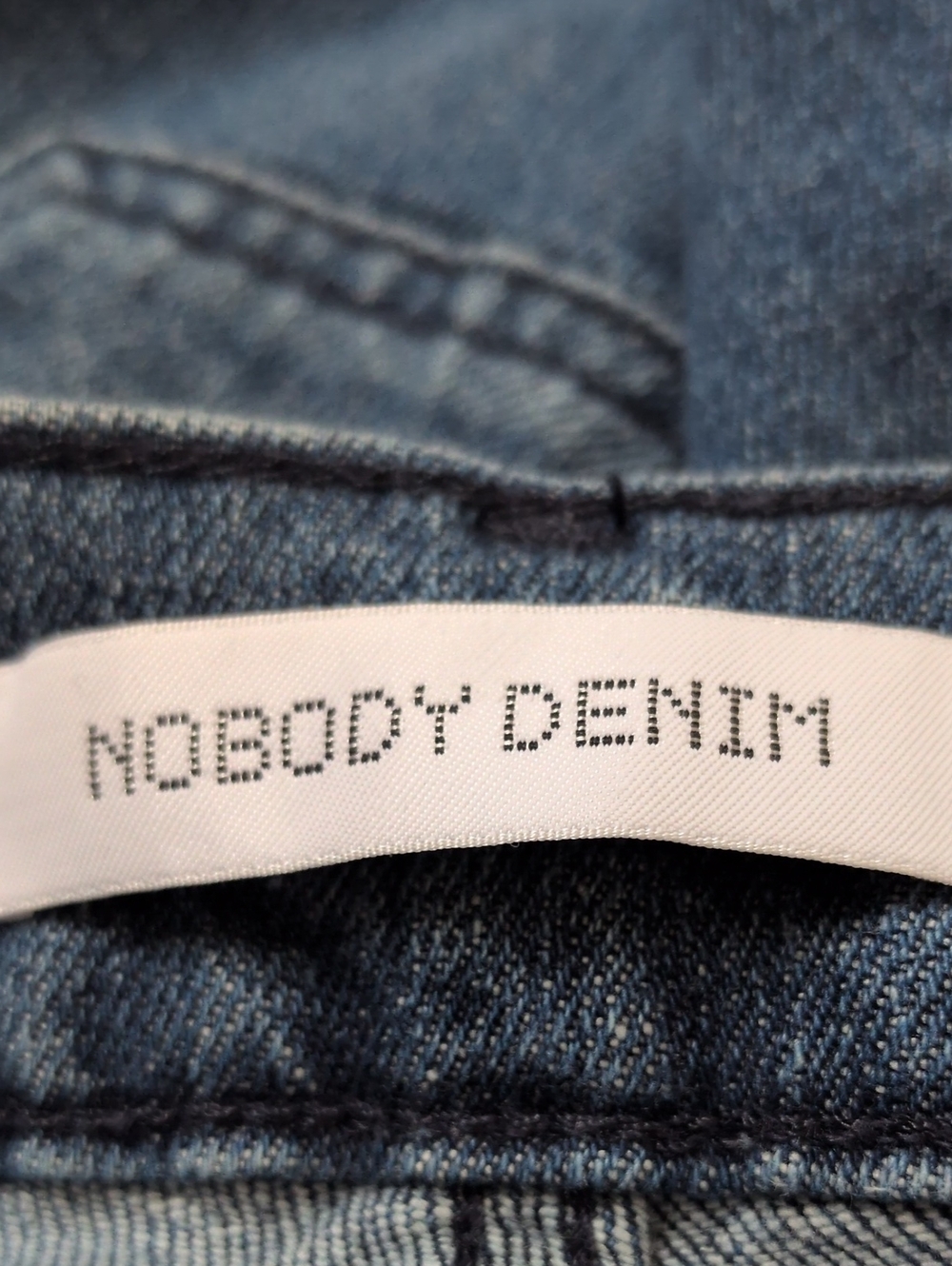 Nobody Denim Evelyn Super High Rise Straight Leg Ankle Jean 14/16 - Picture 13 of 16